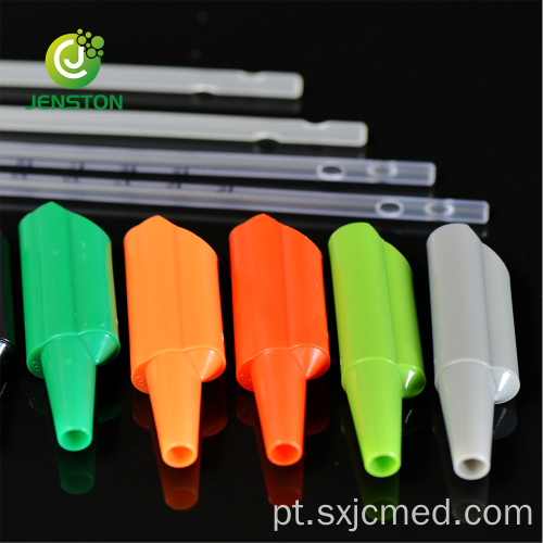 Material médico cateter de sucção de PVC